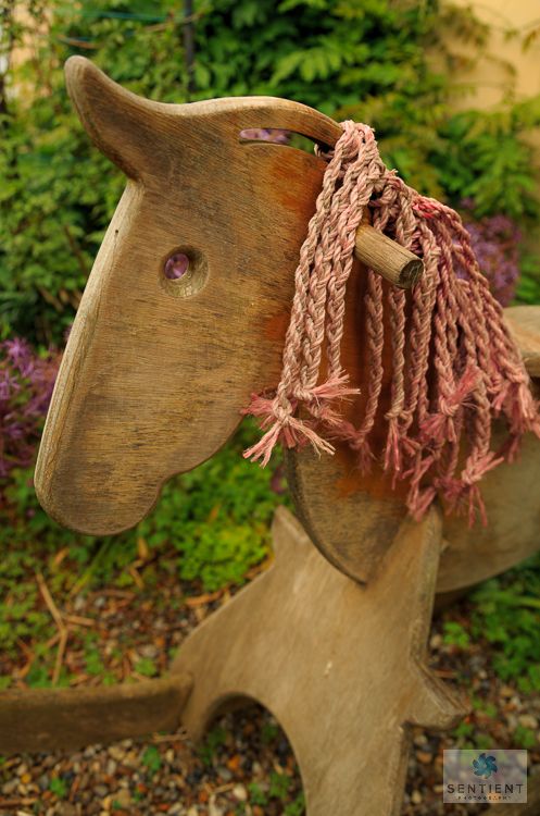 Rocking Horse, The Old Malt House Garden, Norfolk