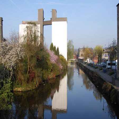 The Calder & Hebble Canal at Brighouse