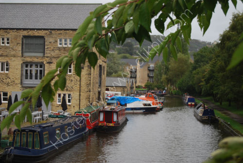 Canal basin at Sowerby Bridge