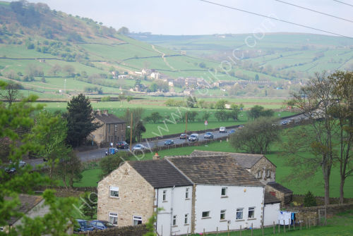 View along the valley towards Skipton