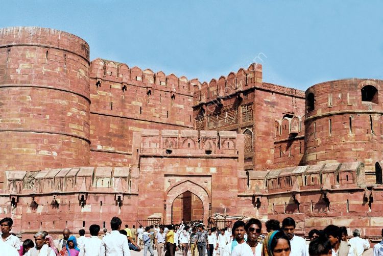 Castle - The Red Fort - The residence of the Mughal Emperor of India for nearly 200 years, until 1857