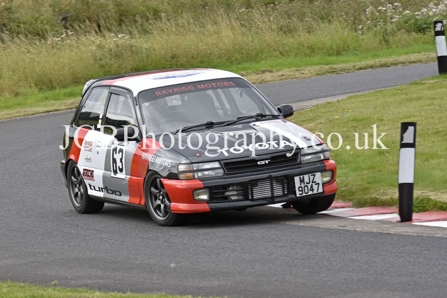 Toyota Starlet driven by Gordon Riley