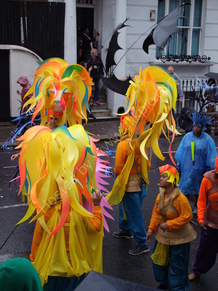 Dancers at Nottinghill Carnival 2014