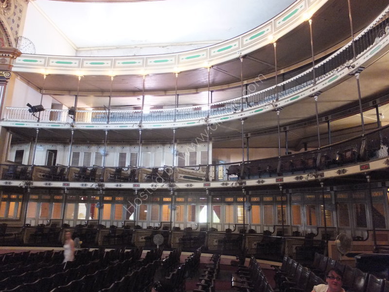 Inside Circular Auditorium Theatre Terry Tomas