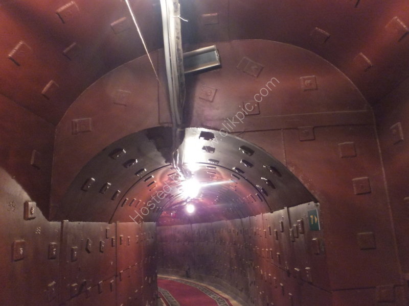 Interior Tunnel of the Cold War Museum