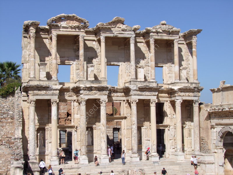 Roman Library of Celsus. Ephesus