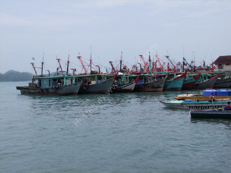 Fishing Boats, Kota Kinabalu Harbour