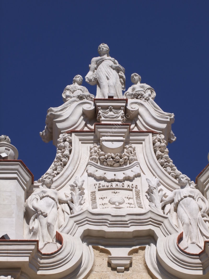 Detail of Grand Theatre Alicia Alonzo, Havana