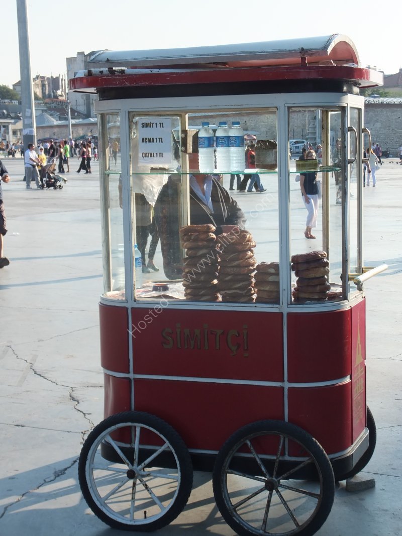 Bread Seller, Taksim Square, Istanbul