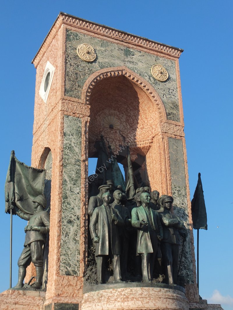 Monument to Gazi Mustafa Kemal Ataturk, Taksim Square, Istanbul
