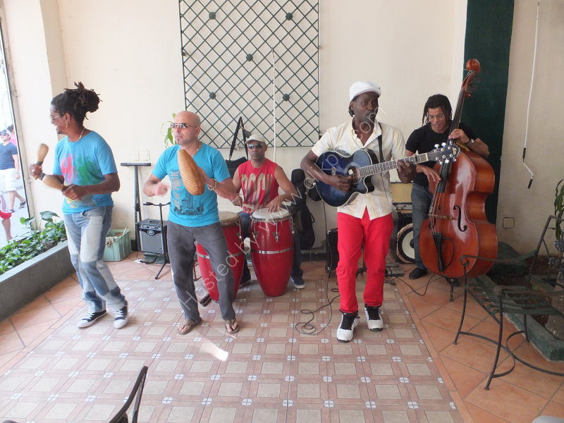 Cuban Musicians, Obispo Street, Havana