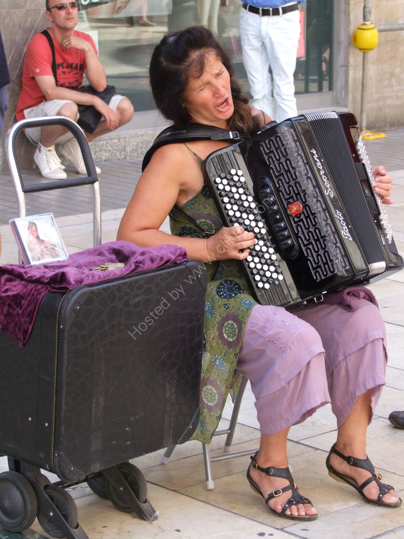 Opera Singer, Malaga Festival