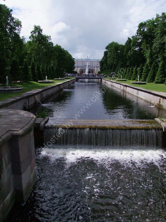 Marine Canal & Fountain Gardens, Peterhof