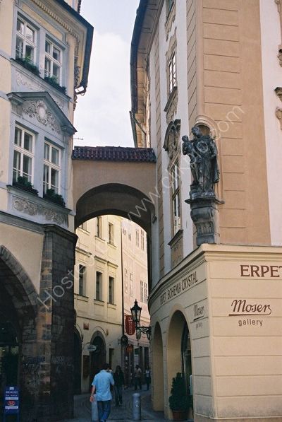 Melantrichova Passage leading to the New Town, Prague