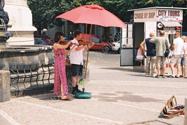 Street Corner Musicians, Old Town, Prague