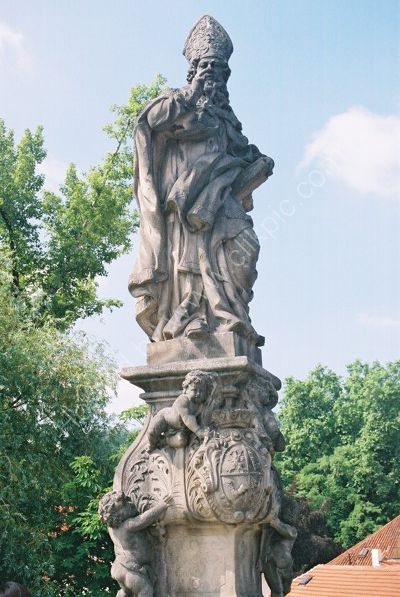 St Adalbert, 1709, Charles Bridge, Prague