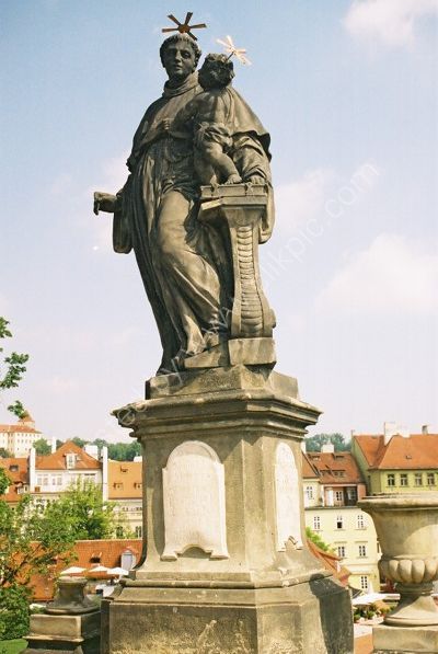 St Anthony of Padua, 1707, Charles Bridge, Prague