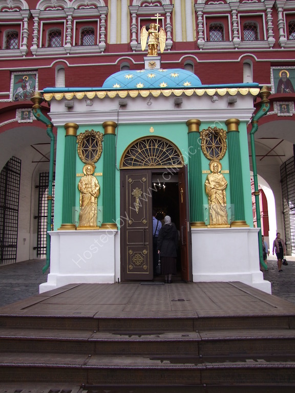 Chapel at The Iversky (Resurrection) Gate, entrance to Red Square