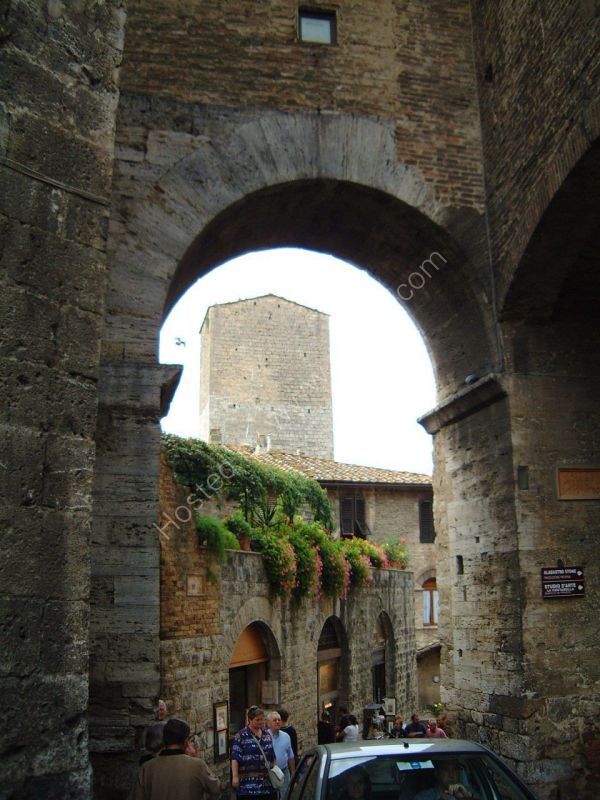View of Tower, San Gimignano, Tuscany