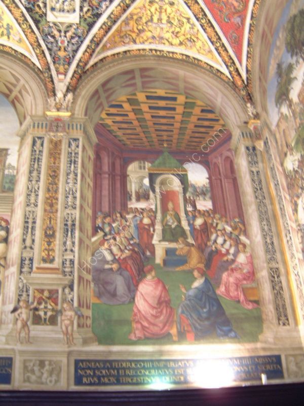 Interior of The Duomo, Sienna, Tuscany