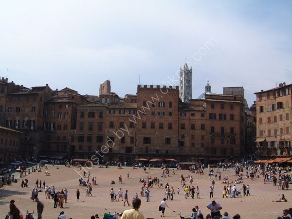 Piazza del Campo, Sienna, Tuscany