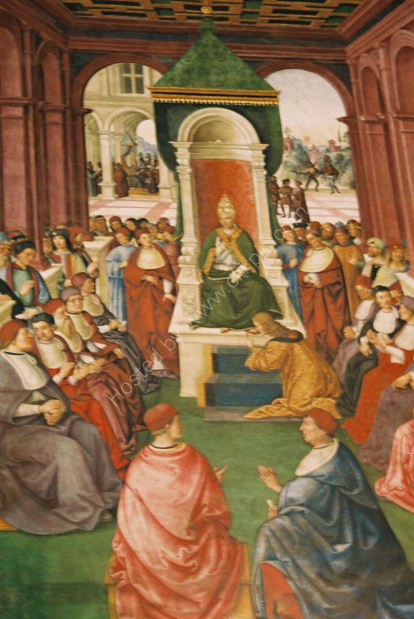 Painting in The Duomo, Sienna, Tuscany