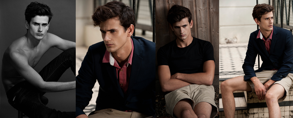 Men's model portfolio - Alfie Cooper @ Elite Models
