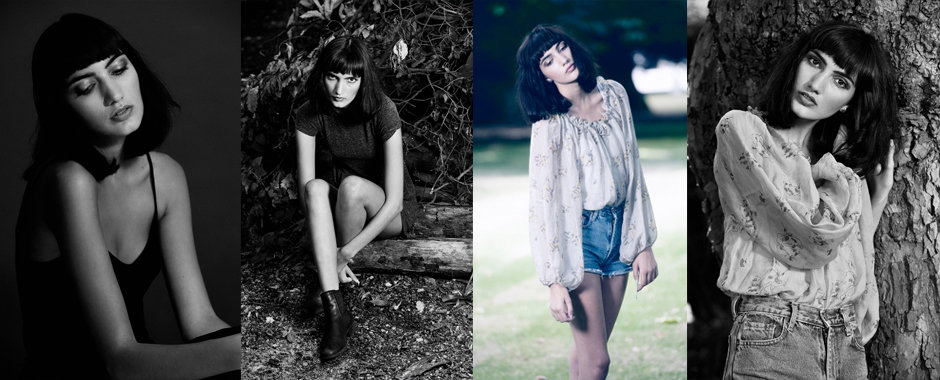 Female model portfolio - Chloe of FM London
