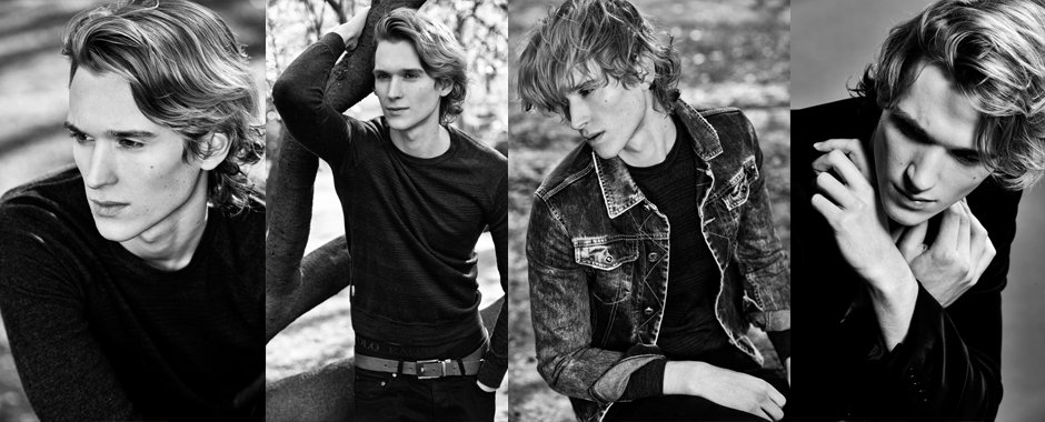 Men's model portfolio shoot - Men - Connor Schelling-Tisza @ Elite Models
