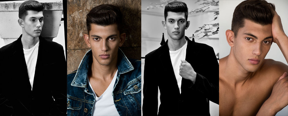 Men's model portfolio shoot - George @ Next Models