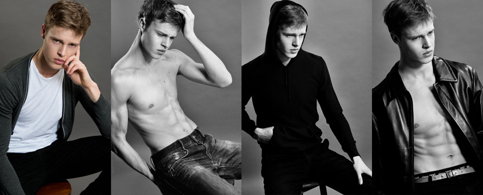 Men's model portfolio shoot - Martijn Koning @ Elite London
