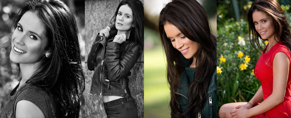 Presenter Verity Gallagher by celebrity portrait photographer Zuzana Breznanikova