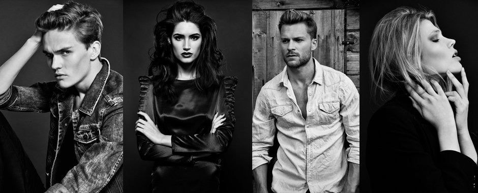 Female & male model portfolios by Fashion photographer Zuzana Breznanikova of London Photo Portfolios