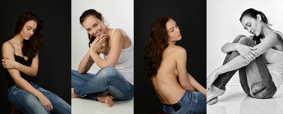Model portfolio of Anne @ Leni's Model management by Fashion photographer London - Zuzana Breznanikova