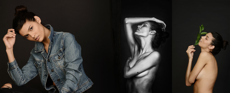 Natural model portfolio pics - Nathalia Soliani @ Leni's