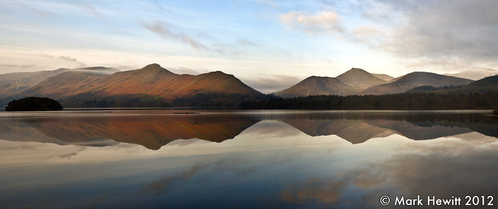Catbells, Causey Pike & Barrow Fell From Friars Crag