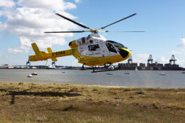 Air Ambulance Bike ride to Harwich