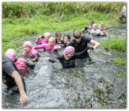 St Helena Hospice - Mud run