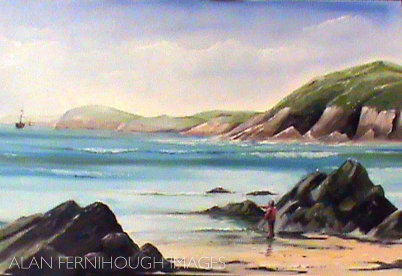 Manorbier Bay, Wales
