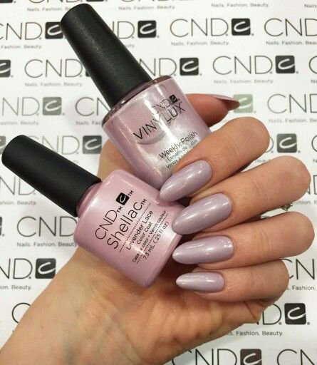 CND Vinylux Flirtation Summer Collection 2016 Lavender Lace #216 €12