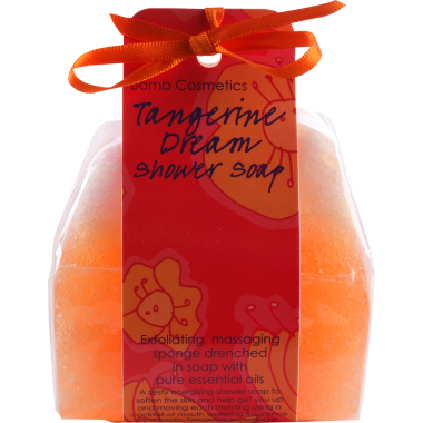 Shower Soap with Built in Sponge Tangerine Dream €6