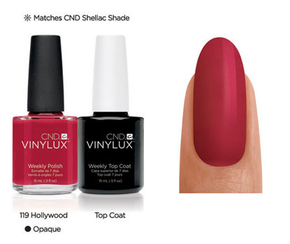 CND Vinylux Hollywood #119 €12