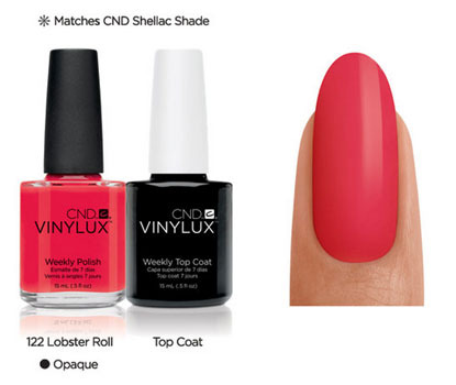 CND Vinylux Lobster Roll #122 €12