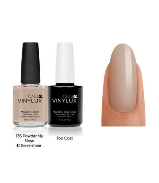 CND Vinylux Powder My Nose #136 €12