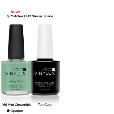 CND Vinylux Mint Convertible #166 €12