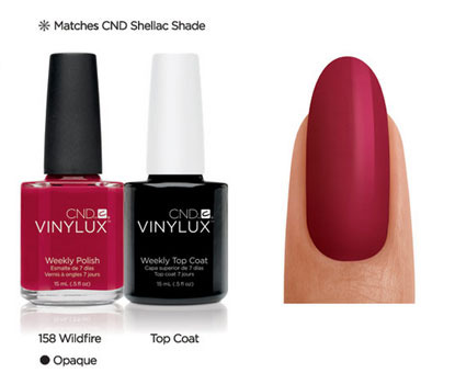 CND Vinylux Wildfire #158 €12