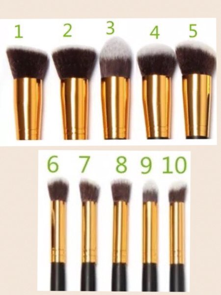 Professional Makeup Brushes from €12