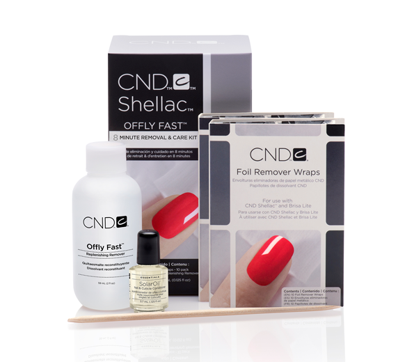 CND Shellac 8 Minute Removal & Care Kit Offly Fast €15.95