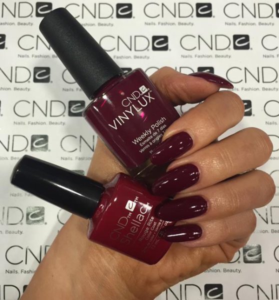 CND Vinylux Contradictions Fall Collection 2015 Rouge Rite #197 €12