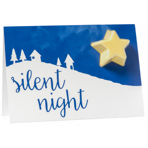 Silent Night Bath Blaster Greeting Card €4.95